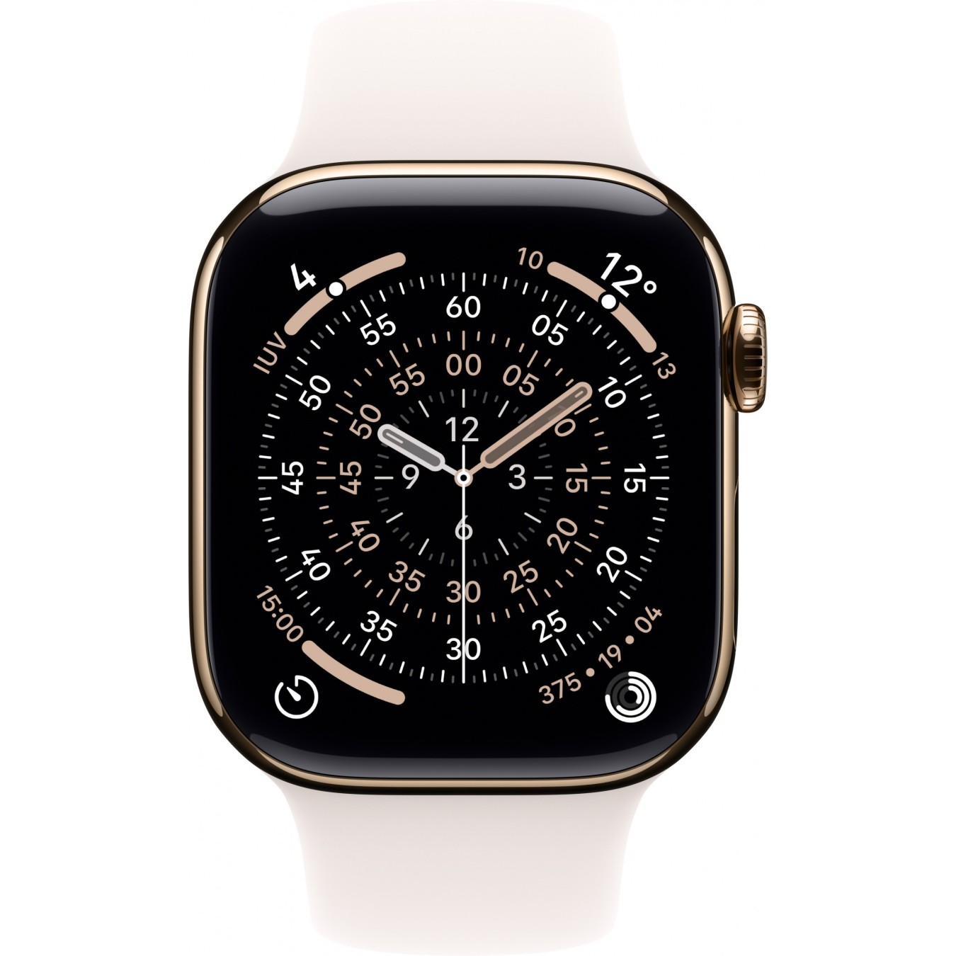 Apple Watch S11 Titan Gold Cellular 46mm - S11 - 64 GB, M/L Light Blush Sport Band — Buy in Cyprus with Fast Delivery