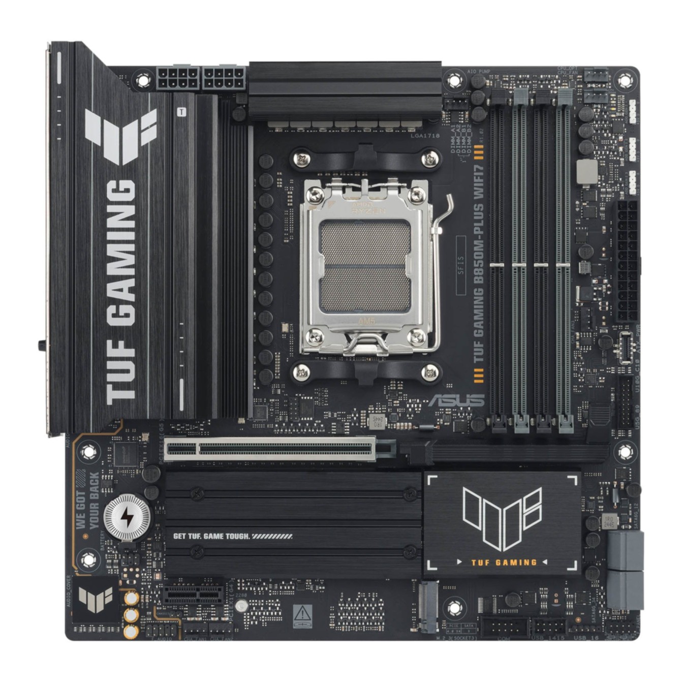 ASUS TUF B850M-PLUS GAMING WIFI7 (AM5) (D) — Buy in Cyprus with Fast Delivery