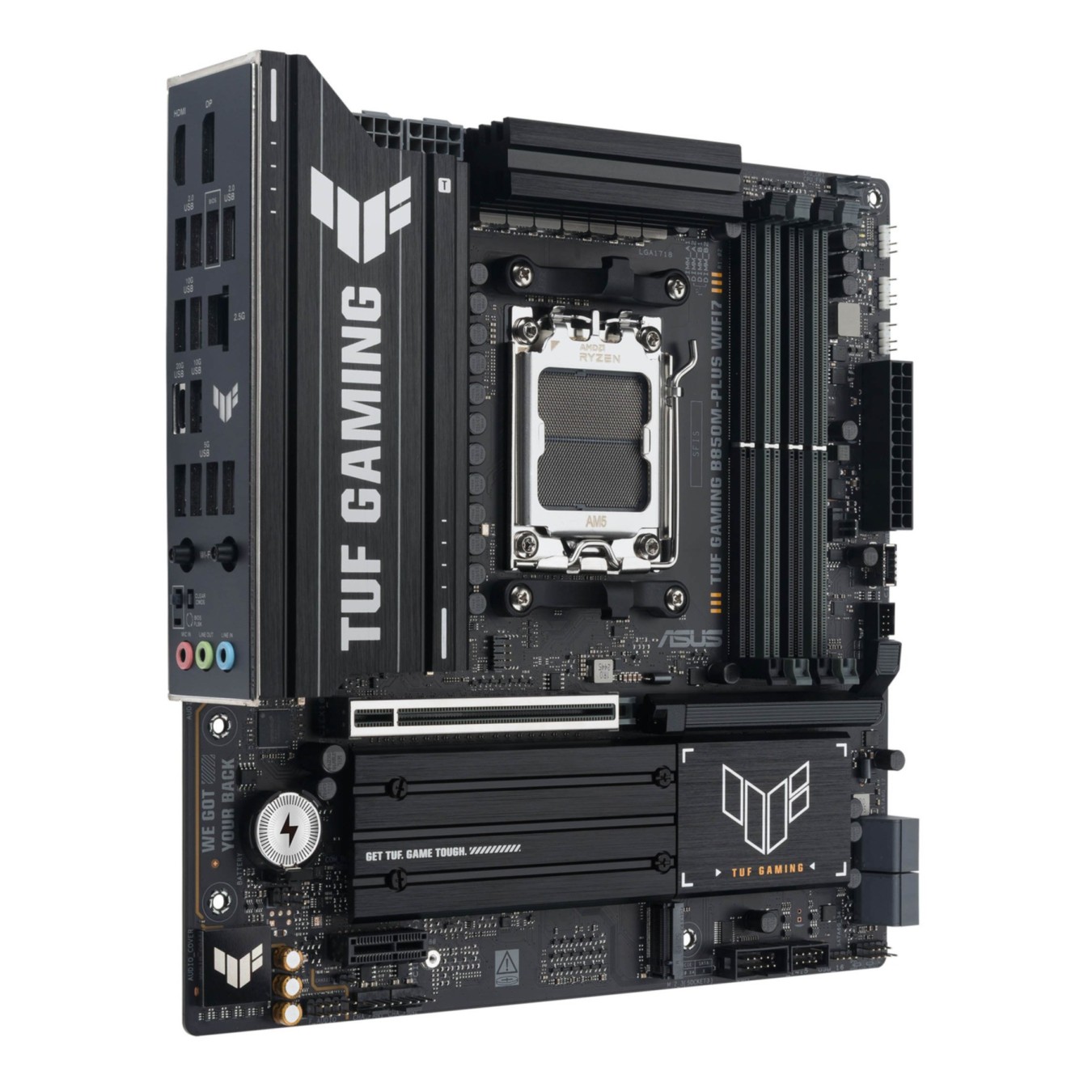 ASUS TUF B850M-PLUS GAMING WIFI7 (AM5) (D) — Buy in Cyprus with Fast Delivery