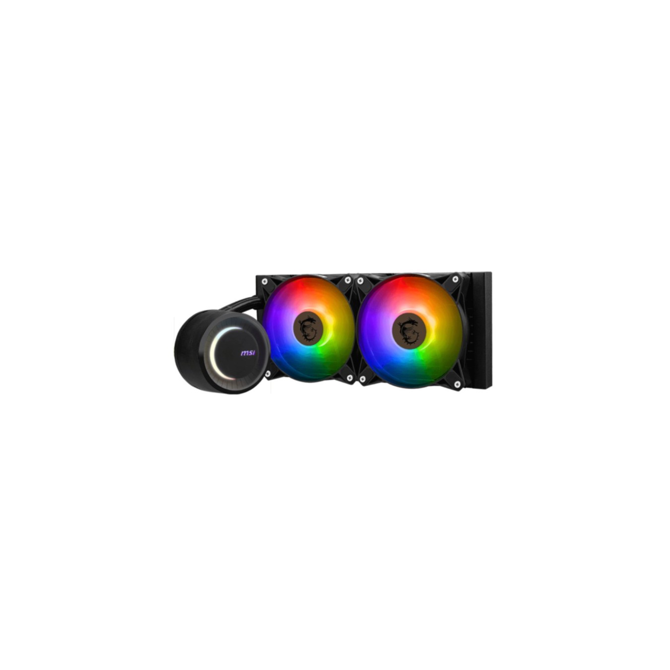Cooler MSI MAG CORELIQUID - E240 - AIO Liquid CPU Cooler with 2x120mm PWM fans — Buy in Cyprus with Fast Delivery