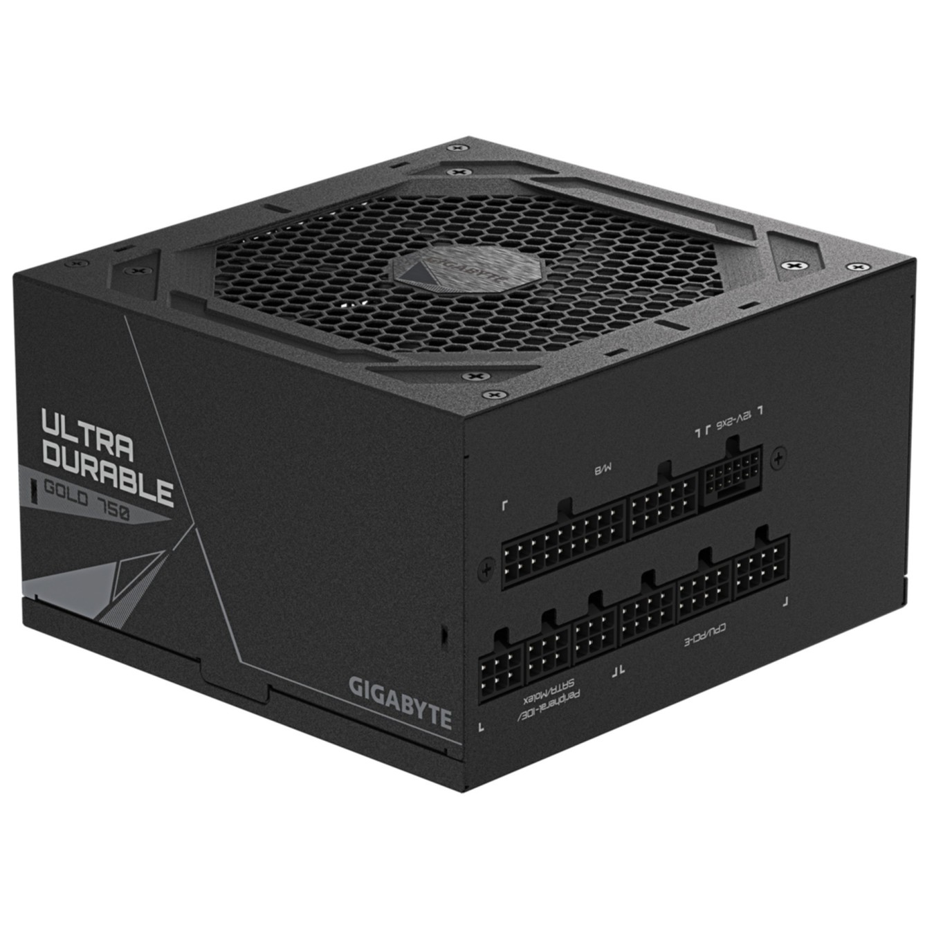Power Supply Gigabyte GP-UD750GM V2 PG5 750W Gold - GP-UD750GM V2 - Black, ATX 3.1, 750 W, 80+ Gold, Fully Modular