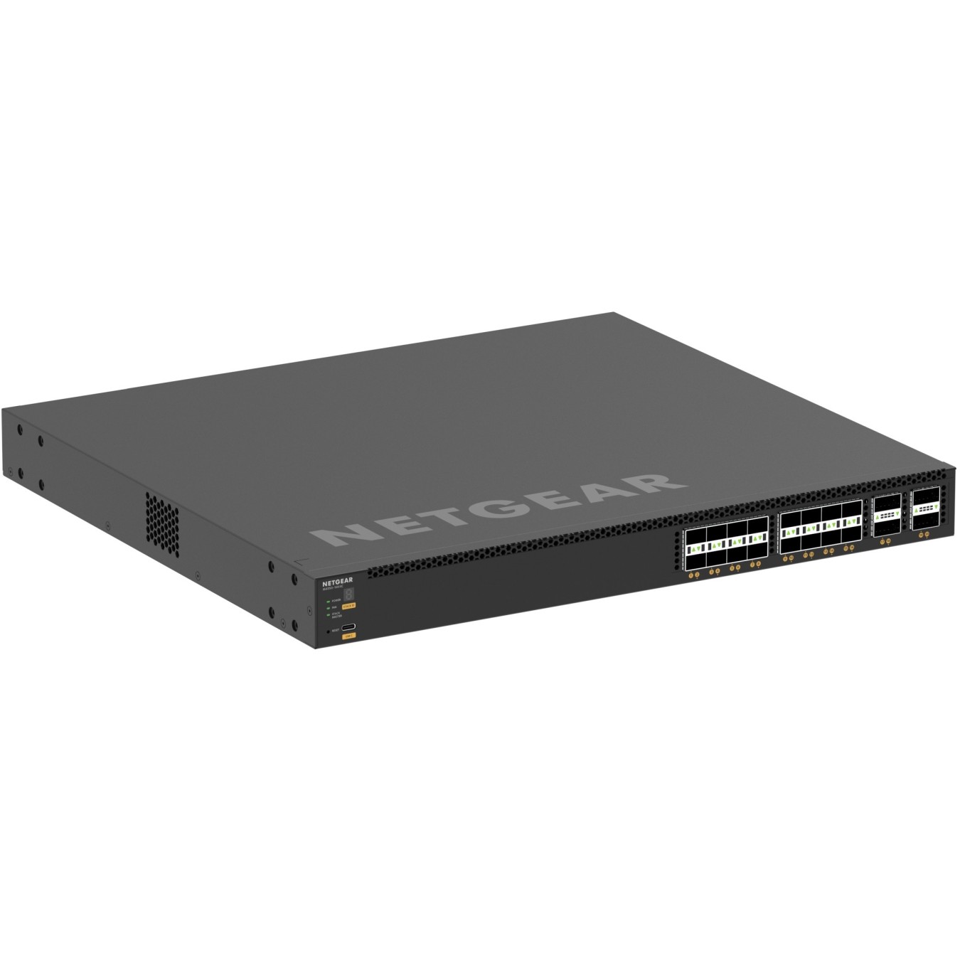 Netgear M4350-16V4C - 24-Port 25G Managed Switch - Black DDR4-SDRAM 4096 MB, 1.8 GHz ARM Cortex-A57