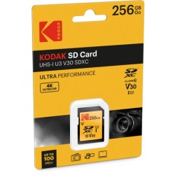 Buy Kodak Card SDXC 256GB UHS-I U3 V30 Ultra - EKMSD256GXC10HPRK - SDXC, Read 10... in Cyprus, Nicosia, Limassol, Larnaka, Pafos