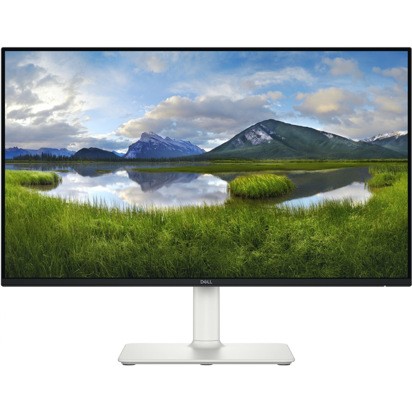 Dell S2725HS - 27 inch IPS Full HD monitor - 2x HDMI, 2x5W speakers, Height-adjustable lift, Ash White