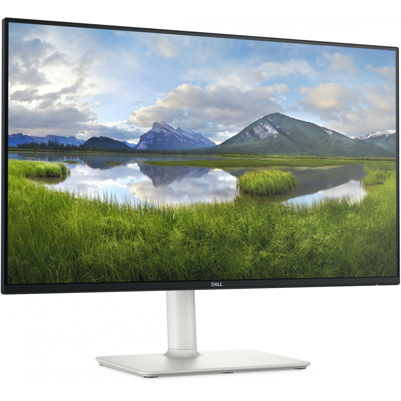 Dell S2725HS - 27 inch IPS Full HD monitor - 2x HDMI, 2x5W speakers, Height-adjustable lift, Ash White