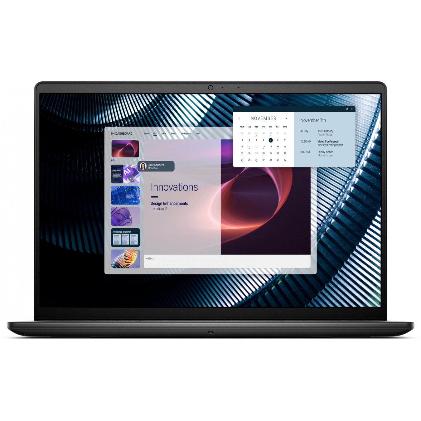 Dell Pro 14 Essential PV14250 C7-150U - Black, 16GB DDR5, 1TB SSD, 14-inch FHD+ IPS, Windows 11 Pro, 1Y Basic Onsite