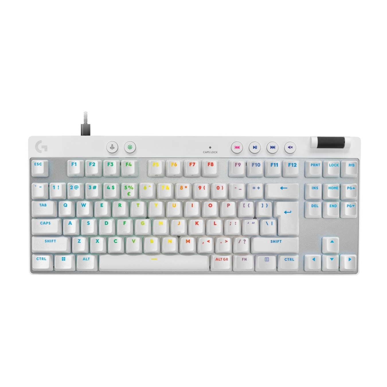 LOGITECH PRO X TKL RAPID White (US) - G PRO X TKL RAPID - White — Buy in Cyprus with Fast Delivery