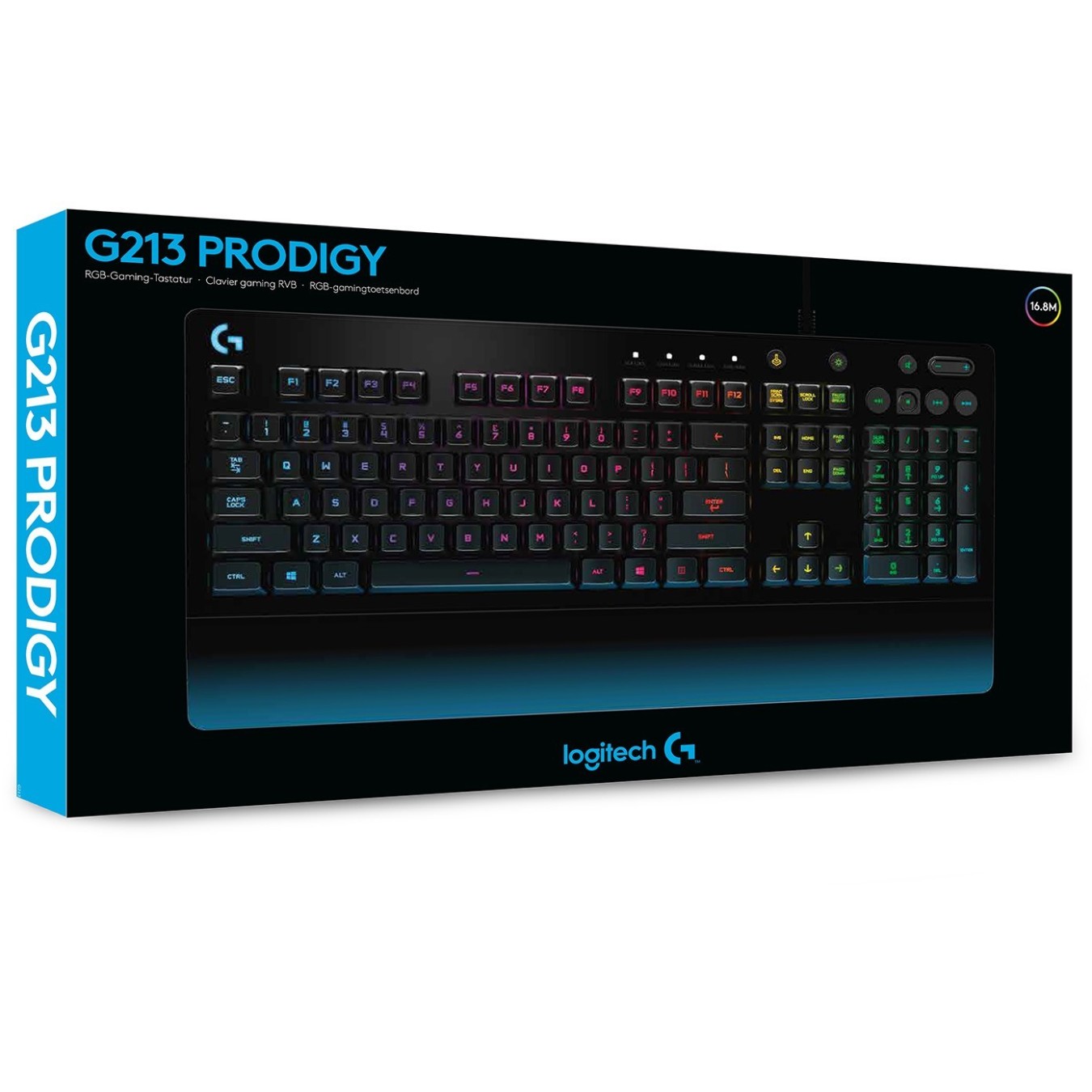 G213 PRODIGY GAMING KEYBOARD - G213 PRODIGY - Wired USB, 100% Full, Windows layout — Buy in Cyprus with Fast Delivery