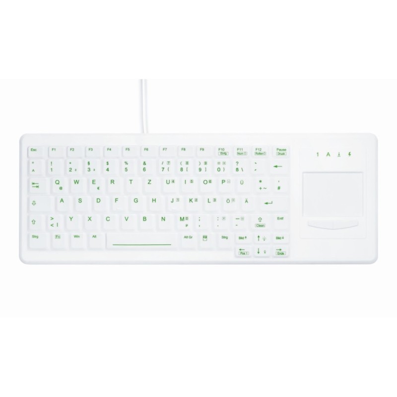 Buy CHERRYAKTIVE KEY Hygiene Compact Touchpad Keyboard - AK-C4400 - (Mini, Wired... in Cyprus, Nicosia, Limassol, Larnaka, Pafos