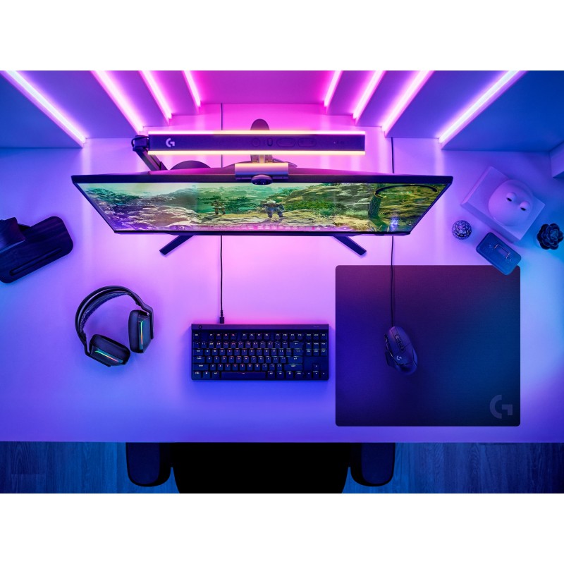 Buy LOGITECH G G740 Mouse Pad - G G740 - Black, Large (460x400x5 mm) in Cyprus, Nicosia, Limassol, Larnaka, Pafos