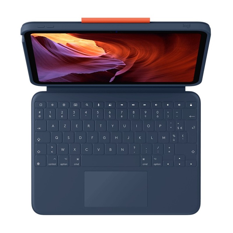 Buy Logitech Rugged Combo 4 Touch for iPad 10th Gen - Classic Blue (FR) AZERTY F... in Cyprus, Nicosia, Limassol, Larnaka, Pafos