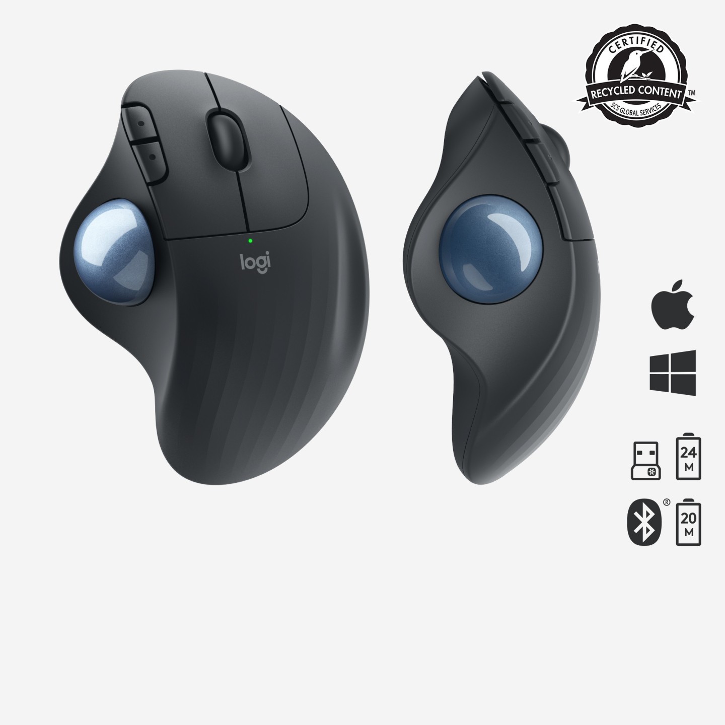 Logitech ERGO M575 Wireless Trackball Graphit - 910-006197 (Boxed) — Buy in Cyprus with Fast Delivery