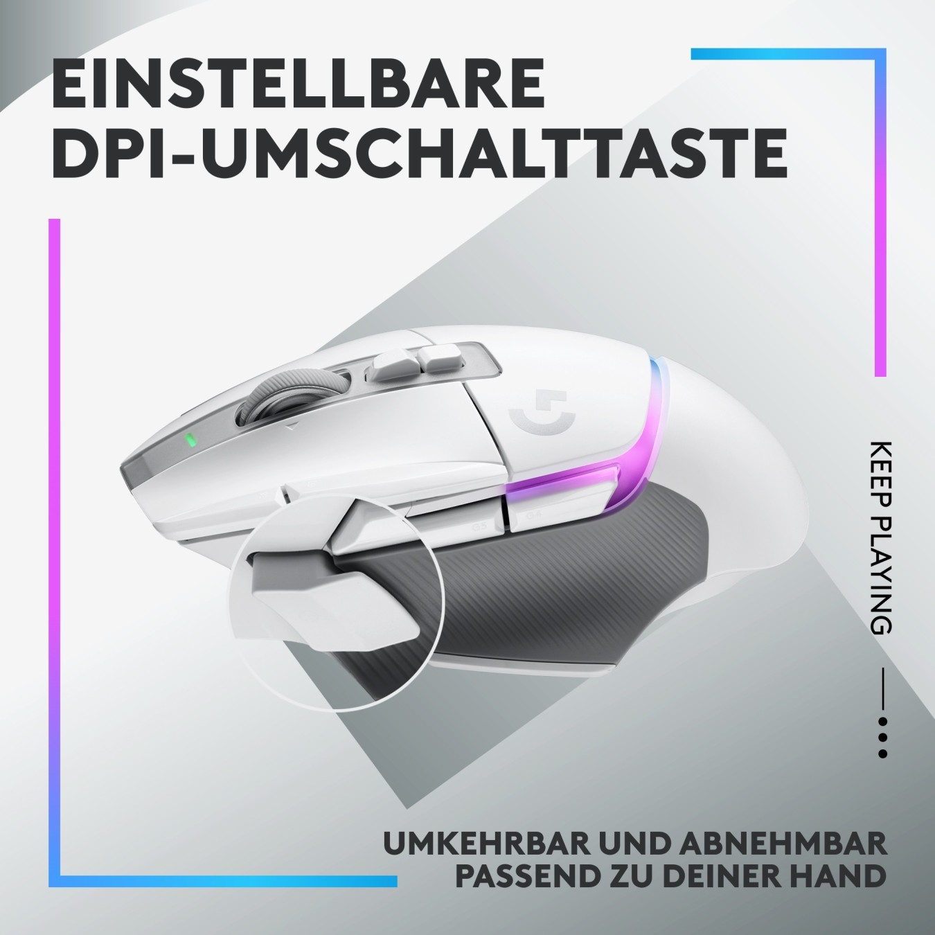 Logitech G502 X PLUS - EER2 - White Premium Wireless Mouse — Buy in Cyprus with Fast Delivery