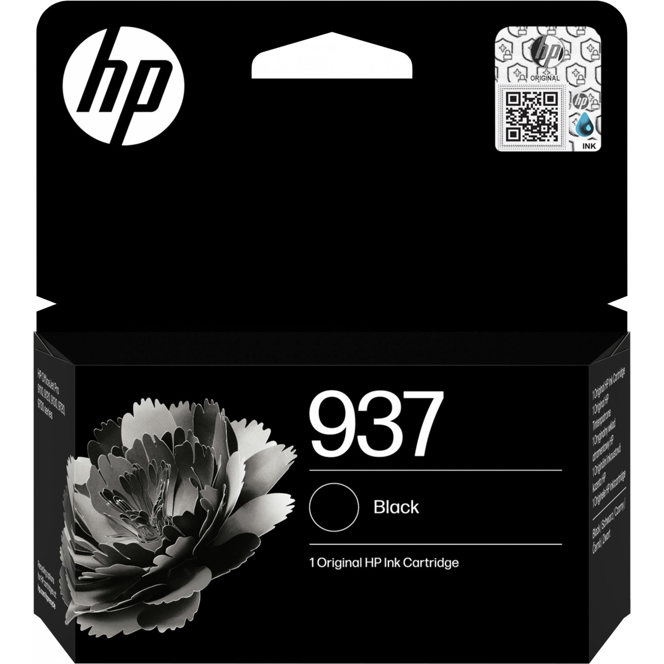 HP 937 Black Original Ink Cartridge - 4S6W5NE - Standard Yield, 1250 pages — Buy in Cyprus with Fast Delivery