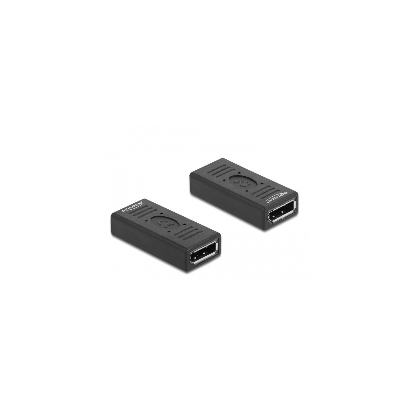 DELOCK DisplayPort 1.2 Female-to-Female Adapter with Pin 20 - Black — Buy in Cyprus with Fast Delivery