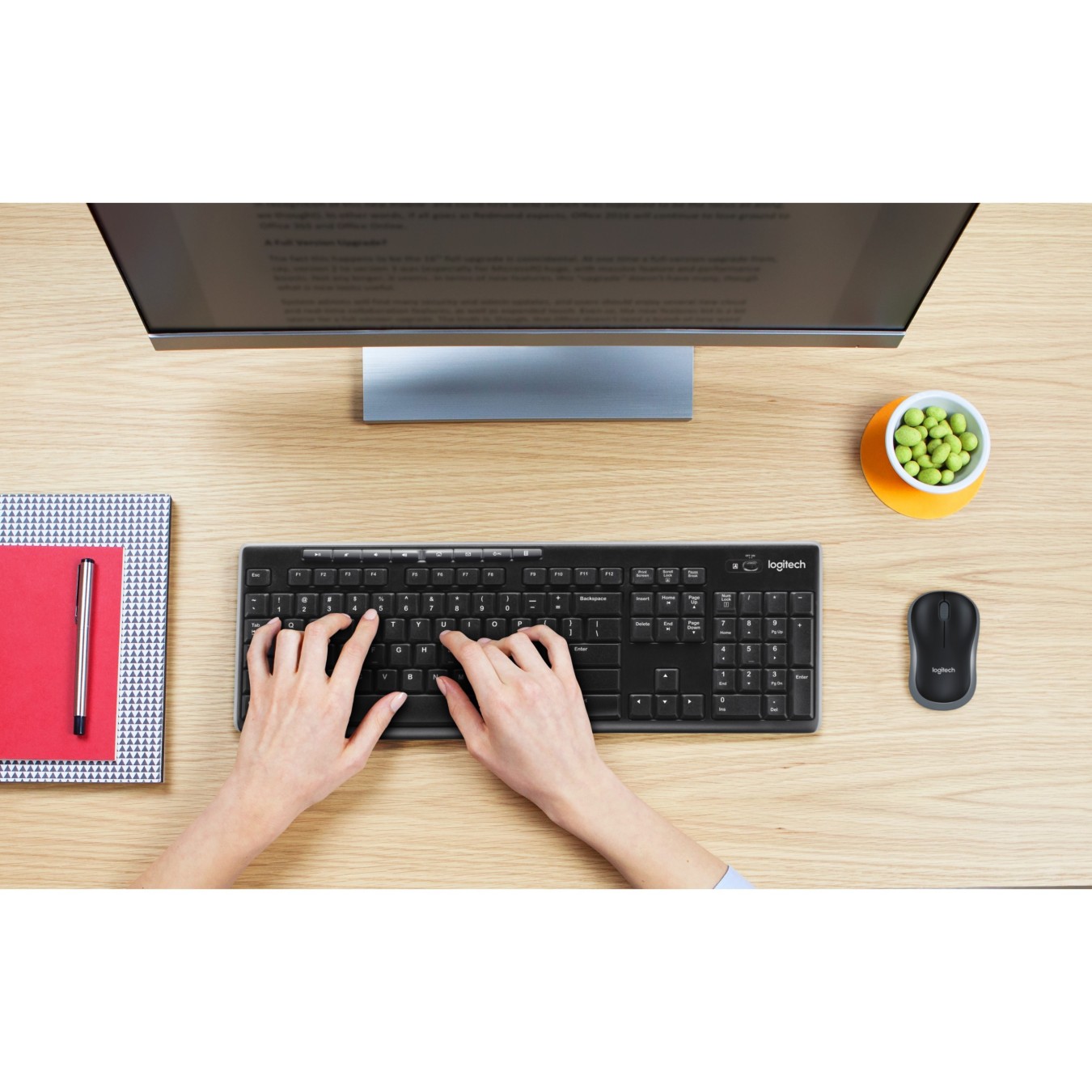 WIRELESS COMBO MK270 - MK270 - (2.4 GHz dongle, Windows layout, Full-size keyboard) — Buy in Cyprus with Fast Delivery