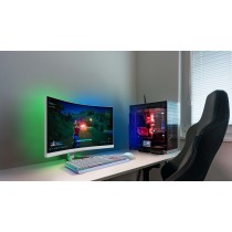 Philips 86.4cm (34.0') - 34M2C5501A - White, 34-inch UWQHD curved monitor, 2xHDMI+DP+USB, 180 Hz, 1 ms