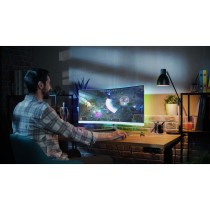 Philips 86.4cm (34.0') - 34M2C5501A - White, 34-inch UWQHD curved monitor, 2xHDMI+DP+USB, 180 Hz, 1 ms