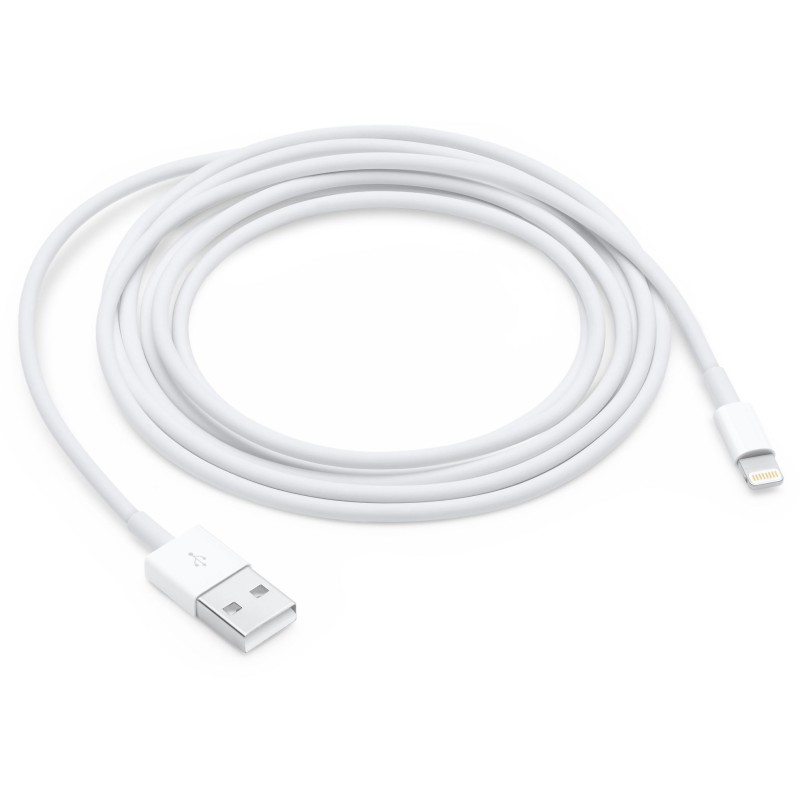 Buy Apple Lightning to USB Cable - White, 2 m in Cyprus, Nicosia, Limassol, Larnaka, Pafos