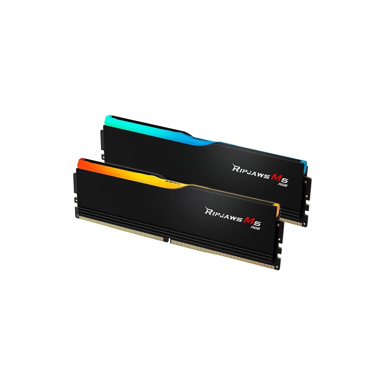 G.Skill Ripjaws M5 RGB DDR5-6000 (black) - F5-6000J2836G16GX2-RM5RK - 32 GB kit (2x16GB), Intel XMP