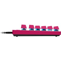 LOGITECH PRO X TKL RAPID - PRO X TKL RAPID - Magenta (US), QWERTY US International, Magnetic-mechanical switch, LED, Wired USB