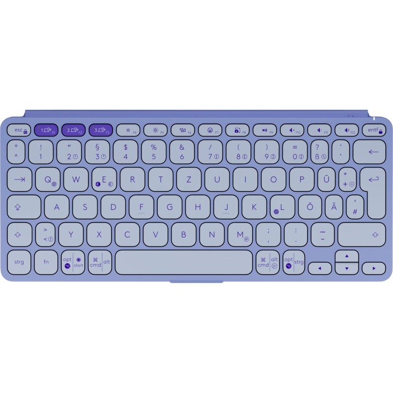Buy LOGITECH Keys-To-Go 2 Lilac (DE) - Wireless Bluetooth Mini Keyboard, Scissor... in Cyprus, Nicosia, Limassol, Larnaka, Pafos