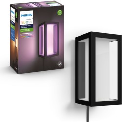 Buy Philips Hue White & Color Ambiance Impress Outdoor Wall Light - Black, 2x8W ... in Cyprus, Nicosia, Limassol, Larnaka, Pafos