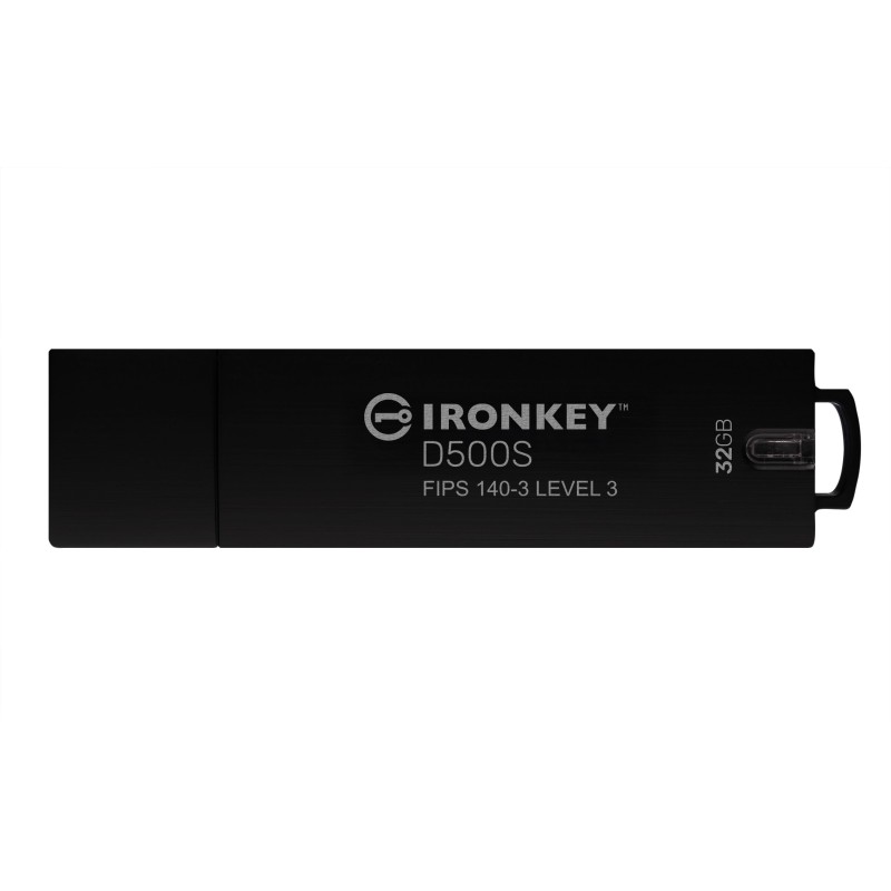 Buy Kingston IronKey USB-Stick 32GB - D500S - Black, USB 3.2 Gen1, AES-256, FIPS... in Cyprus, Nicosia, Limassol, Larnaka, Pafos