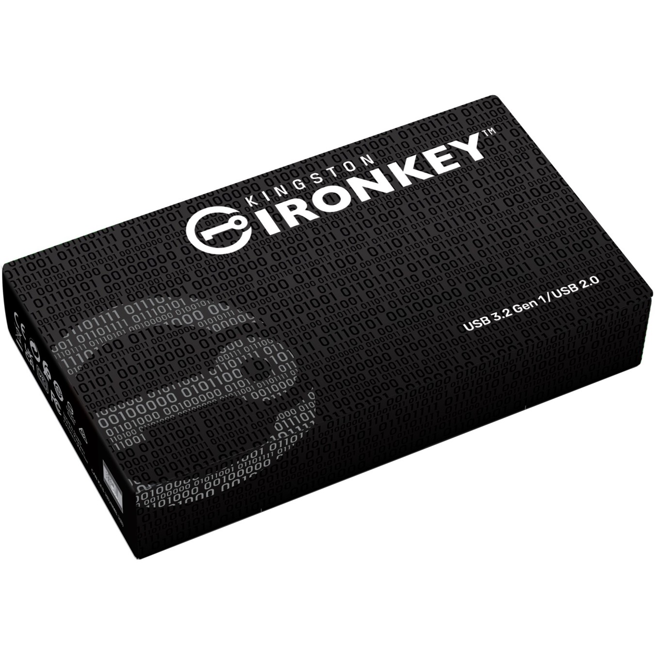 Kingston IronKey USB-Stick 32GB - D500S - Black, USB 3.2 Gen1, AES-256, FIPS 140-3 — Buy in Cyprus with Fast Delivery