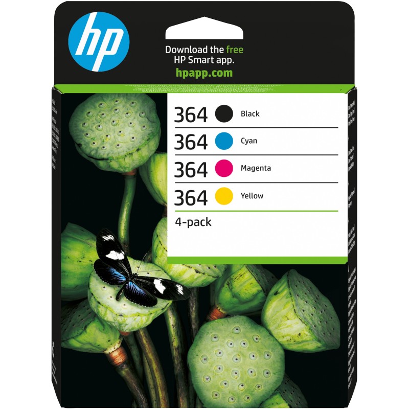Buy HP 364 Ink Multipack (BK C M Y) - N9J73AE - (Original, 4-pack, Standard Yield) in Cyprus, Nicosia, Limassol, Larnaka, Pafos