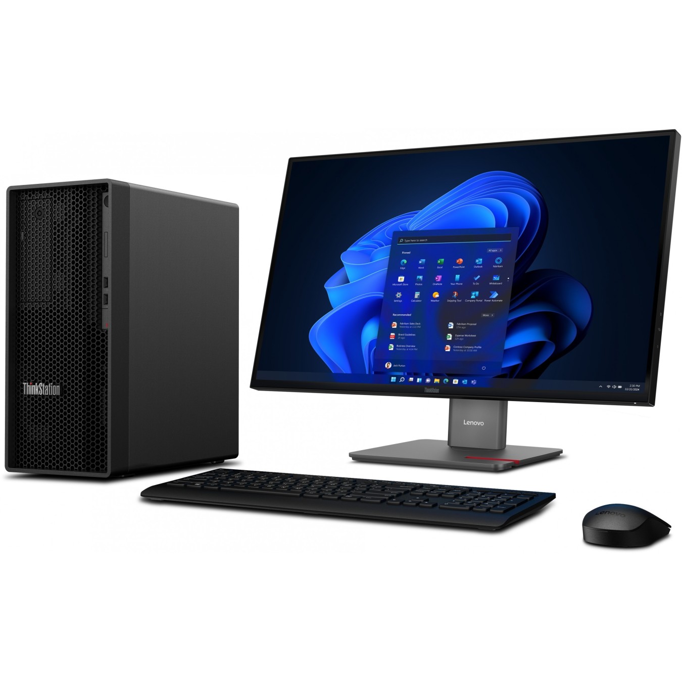 LENOVO ThinkStation P2 Tower G2 - P2 Tower G2 - Intel Core Ultra 5 235, 32GB RAM, 512GB SSD, UMA, Windows 11 Pro