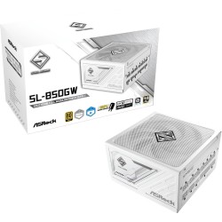 Buy ASRock Steel Legend - SL-850GW - 850W ATX 3.1 80+ Gold White, Fully Modular in Cyprus, Nicosia, Limassol, Larnaka, Pafos