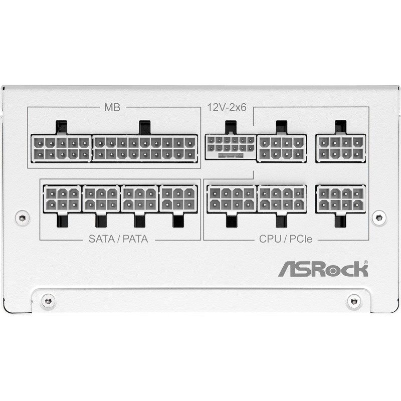 Buy ASRock Steel Legend - SL-850GW - 850W ATX 3.1 80+ Gold White, Fully Modular in Cyprus, Nicosia, Limassol, Larnaka, Pafos