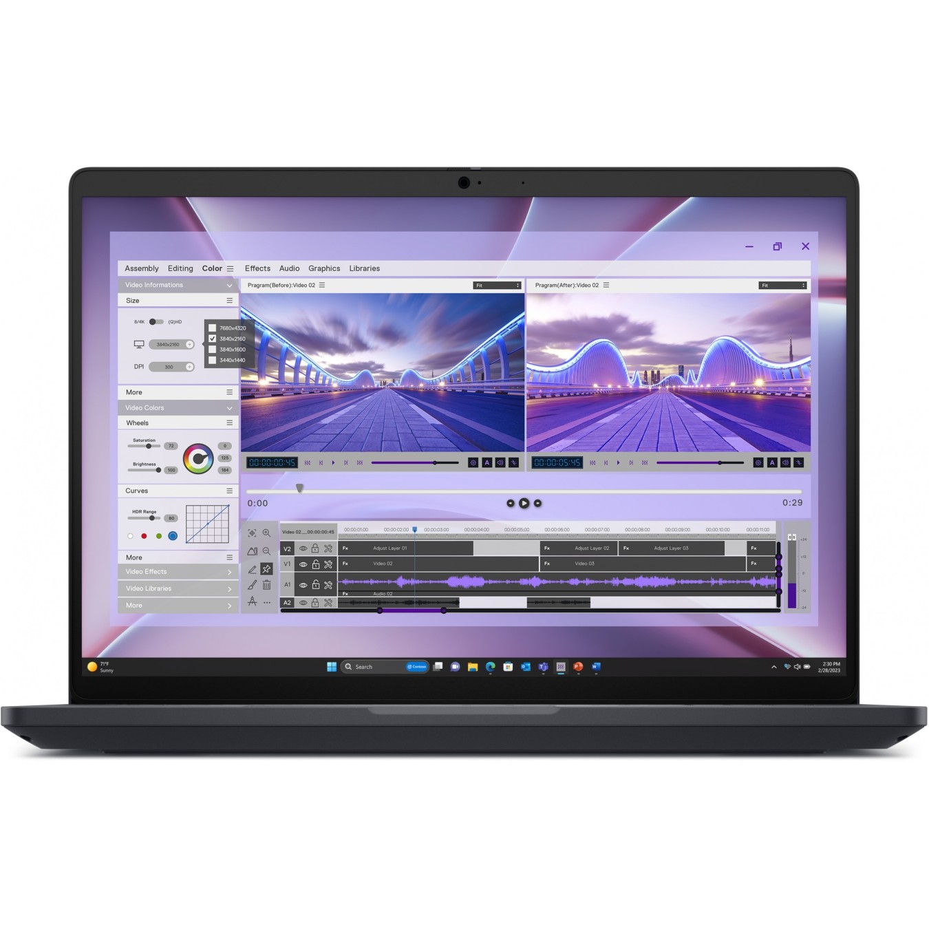 Dell Pro Max 16 MC16250 U7- 265H 16GB 512GB SSD 16' FHD+ Nvidia RTX 500 W11 Pro 3Y Basic Onsite