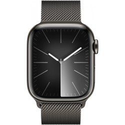 Buy Apple Watch S9 Cellular Stainless Steel 41mm Graphite Milanese Band - NEW in Cyprus, Nicosia, Limassol, Larnaka, Pafos