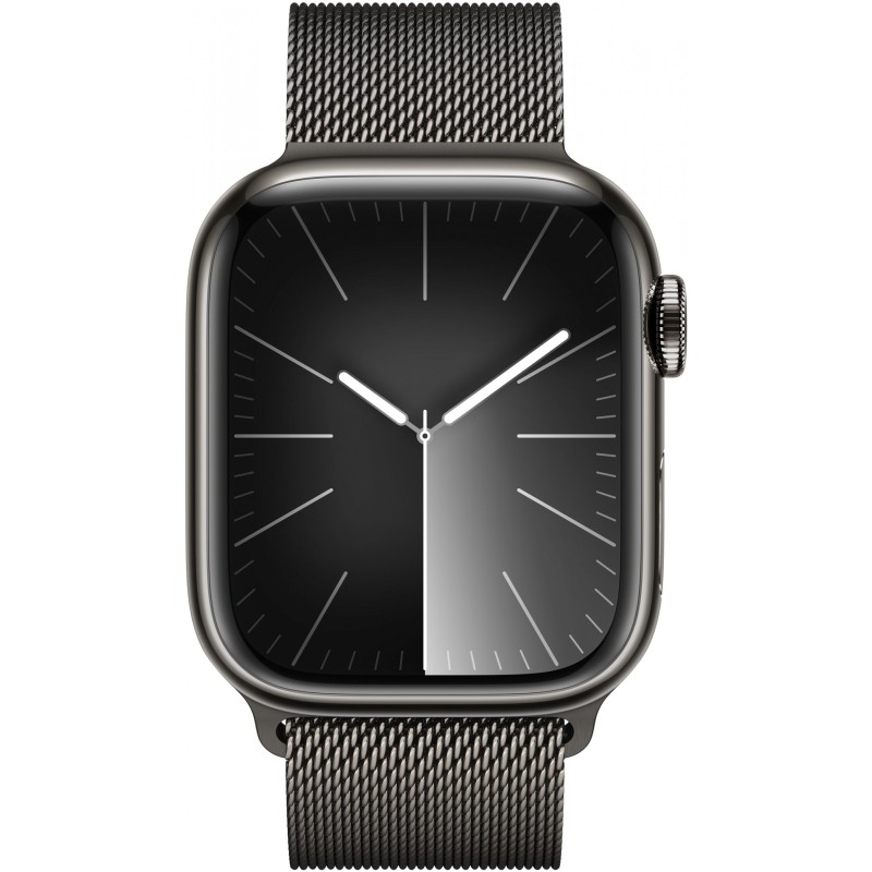 Buy Apple Watch S9 Cellular Stainless Steel 41mm Graphite Milanese Band - NEW in Cyprus, Nicosia, Limassol, Larnaka, Pafos