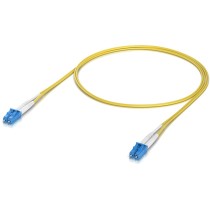 Ubiquiti Fiber Patch Cable - UACC-OFC-S2-LULU-1M-50 - OS2 single-mode, LC-LC, 1 m, Yellow, 50-pack