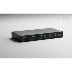 Buy D I-TEC USB-C KVM DOCKING STATION - Black, Dual display, 4x HDMI 2.0, 2x USB... in Cyprus, Nicosia, Limassol, Larnaka, Pafos