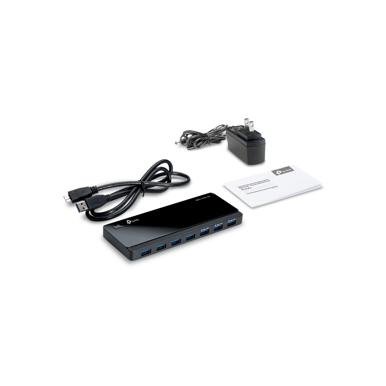 TP-Link 7-Port USB 3.0 Hub - UH700 - Black, 5Gbps, External Power — Buy in Cyprus with Fast Delivery