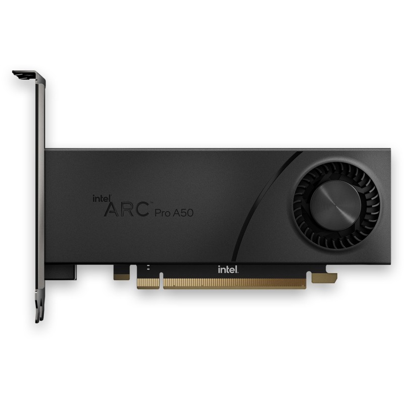 Buy INTEL ARC Pro A50 Graphics Card - A50 - Black/Grey, 6 GB GDDR6, 96-bit, PCIe... in Cyprus, Nicosia, Limassol, Larnaka, Pafos