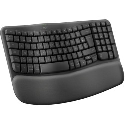 Buy Logitech ERGO Wave Keyboard Graphite - Characteristics (Graphite, AZERTY, Fu... in Cyprus, Nicosia, Limassol, Larnaka, Pafos