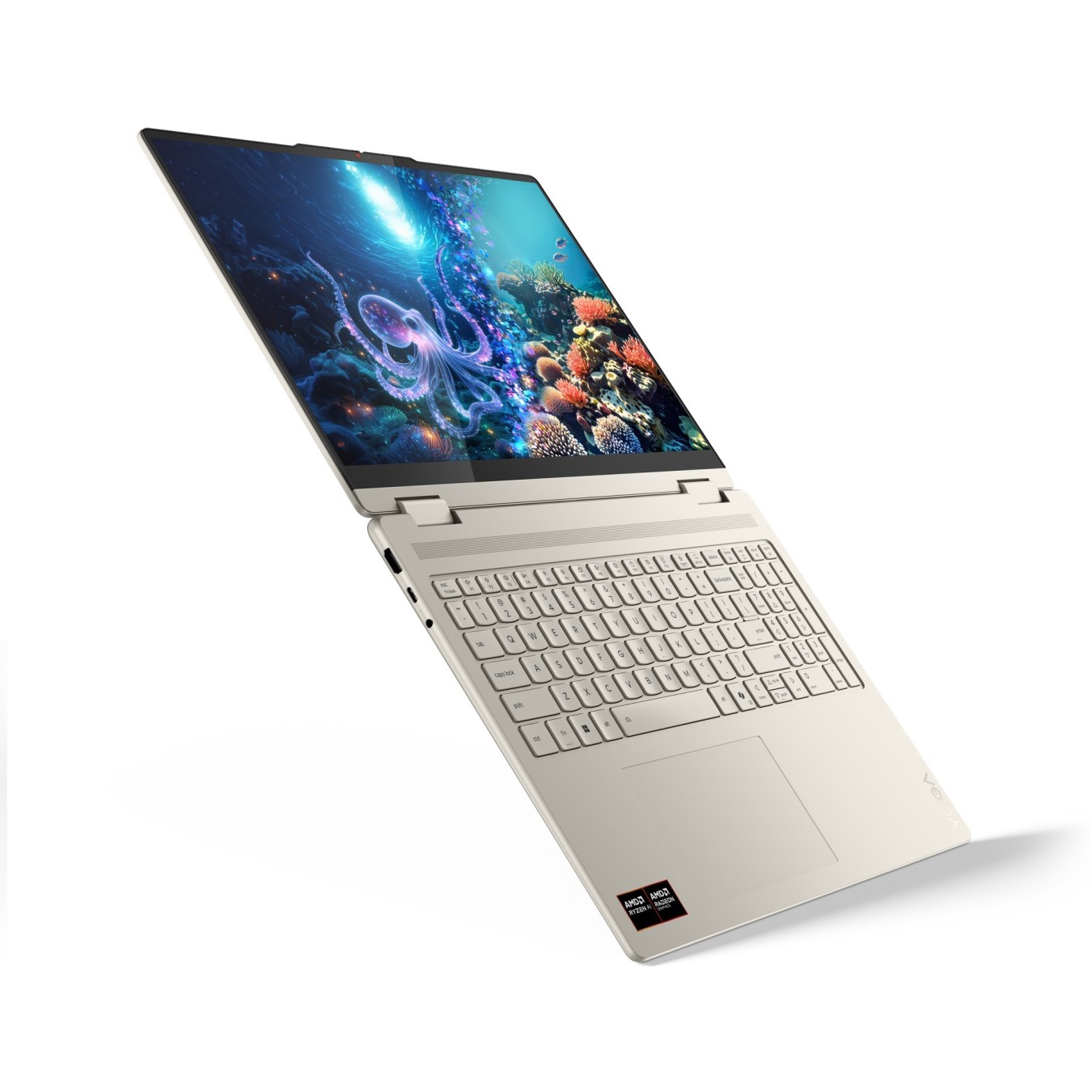 Lenovo Yoga 7 - 16AKP10 - Seashell Grey, 16GB LPDDR5x, 1TB SSD, OLED 16" 120Hz, Windows 11 Home