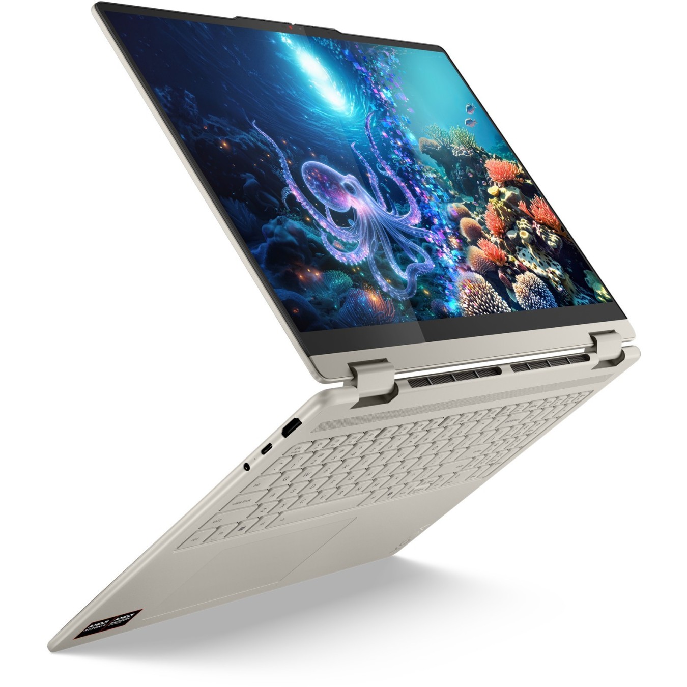 Lenovo Yoga 7 - 16AKP10 - Seashell Grey, 16GB LPDDR5x, 1TB SSD, OLED 16" 120Hz, Windows 11 Home