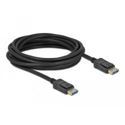 Buy Delock DisplayPort 2.0 Cable 10K 60Hz 54Gbps ABS Housing 3m - Black in Cyprus, Nicosia, Limassol, Larnaka, Pafos
