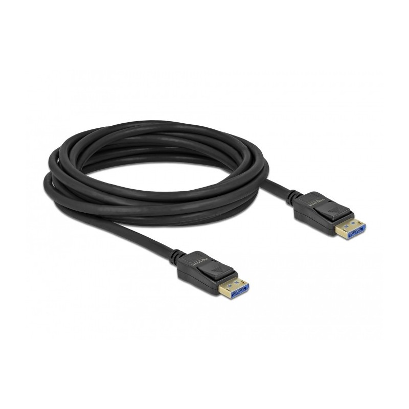 Buy Delock DisplayPort 2.0 Cable 10K 60Hz 54Gbps ABS Housing 3m - Black in Cyprus, Nicosia, Limassol, Larnaka, Pafos
