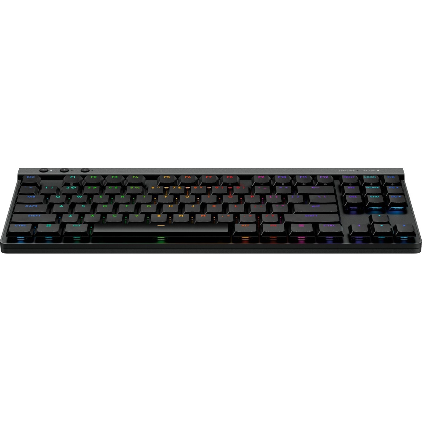 Logitech G515 LIGHTSPEED TKL - G515 - Black (FR) - AZERTY, Wireless, Mechanical, 2.4 GHz + Bluetooth