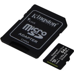 Buy Kingston Canvas Select Plus microSDXC 64GB - Black - 100 MB/s UHS-I Class 10... in Cyprus, Nicosia, Limassol, Larnaka, Pafos