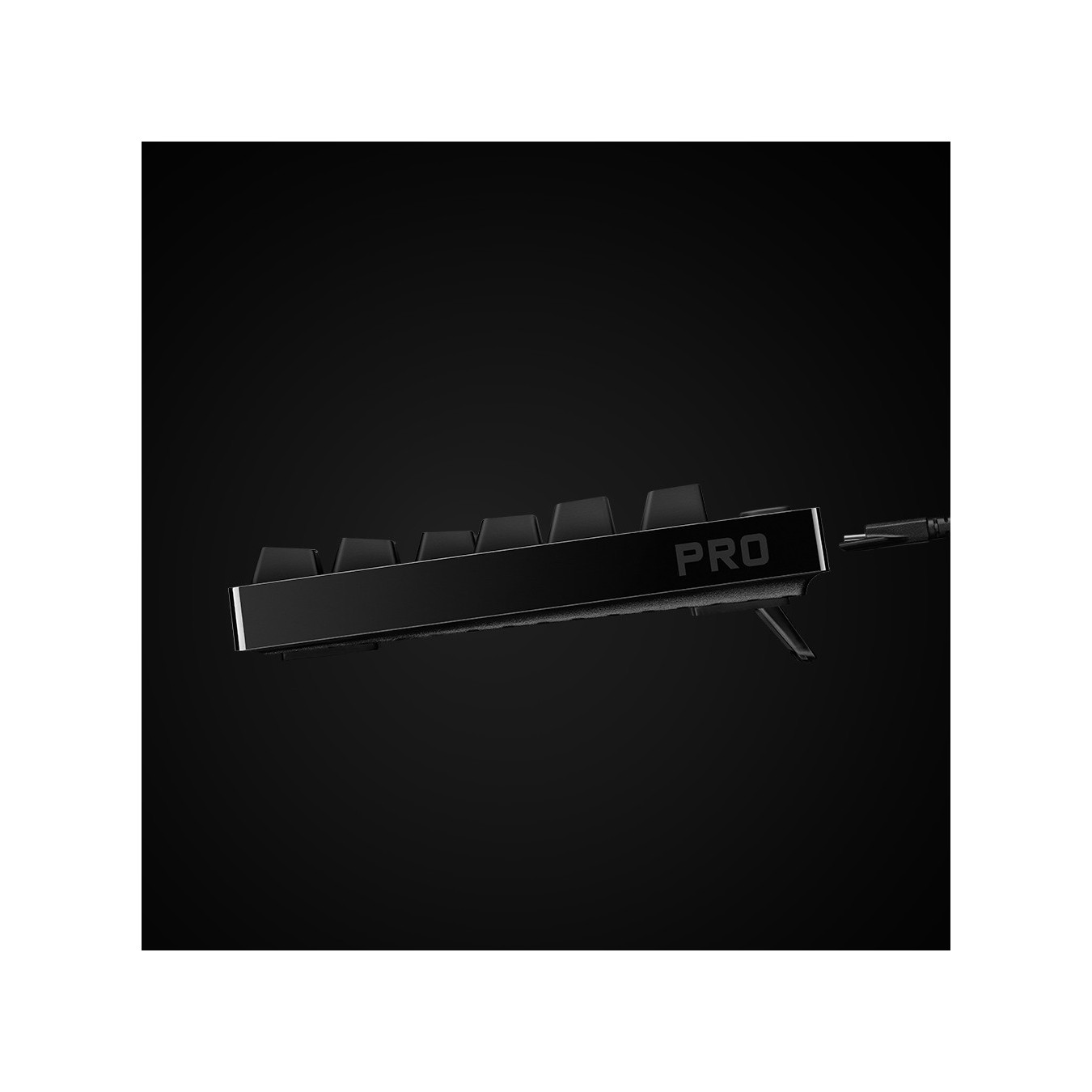 Logitech Gaming Pro USB Qwertz GX Blue mechanical kabelgebunden black - Black, GX Blue mechanical, Wired USB