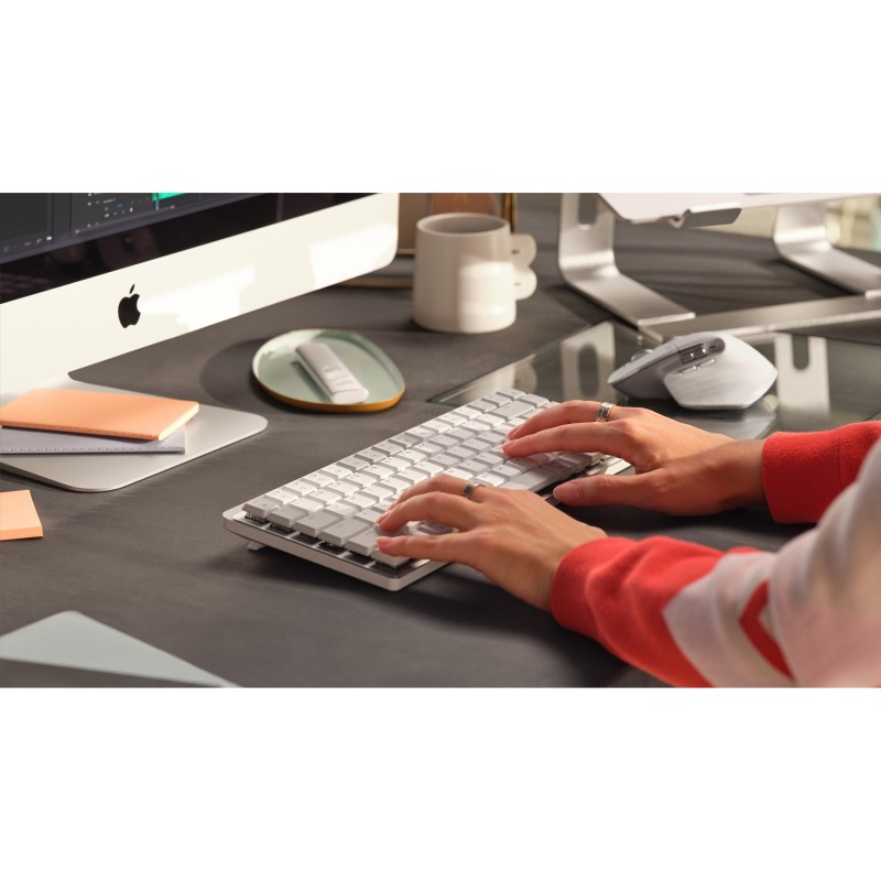 Buy Logitech MX Mechanical Mini for Mac - Wireless Illuminated Keyboard - PALE GREY in Cyprus, Nicosia, Limassol, Larnaka, Pafos