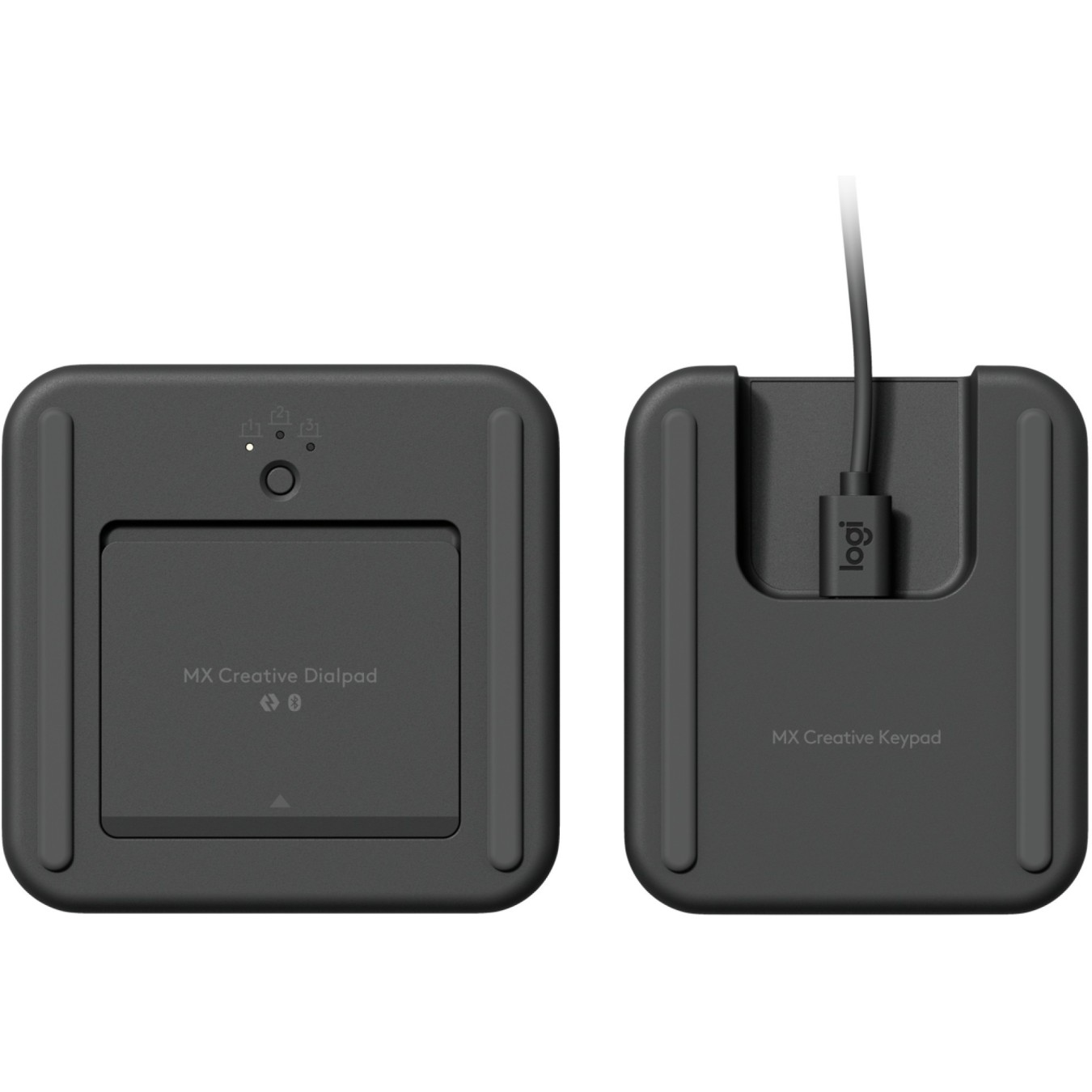 LOGITECH MX Creative Console Graphite - (Color Graphite, Interface Bluetooth/USB, Form Factor Numpad, OS MacOS)